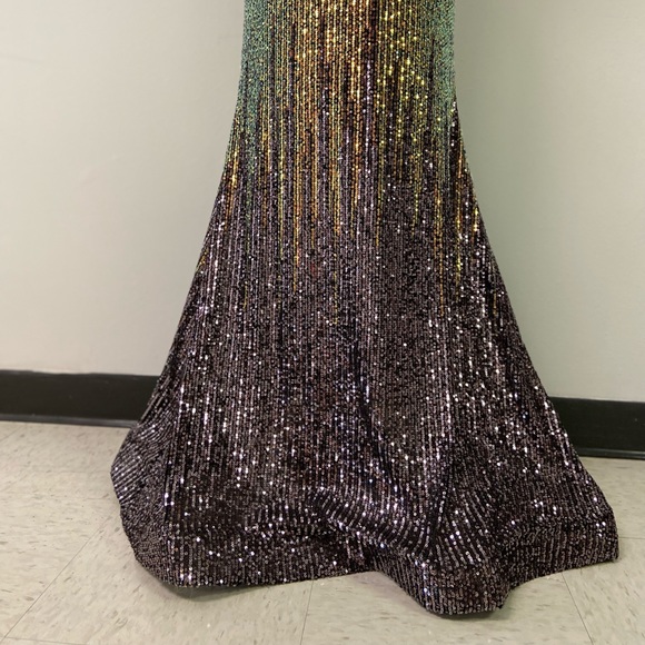 GLOW Dress Gunmetal Size 6 New With Tags - Picture 8 of 10